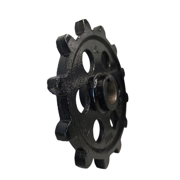 AGT Drive Sprocket for Mini Excavator Attachment QDL-H12 167419682515 front side angled picture.