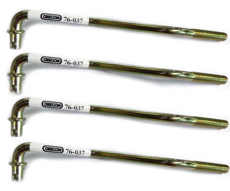 AYP 145537 Mower Deck Lift Link LH, 3/8-24 RH Thread Oregon 76-037 pack of 4 front straight picture 
