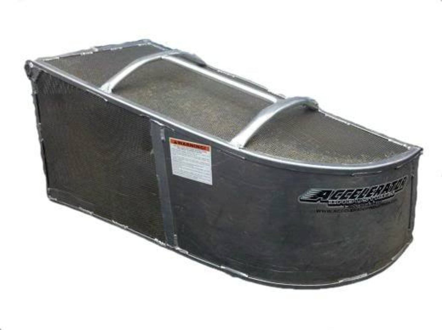 Accelerator Grass Catcher 4.15 cu. ft. Aluminum Light Weight front view picture 