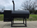 BBQ Smoker 250 Gallon Reverse Flow Patio BBQ Cooker Back side picture 