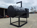 BBQ Smoker 250 Gallon Reverse Flow Patio BBQ Cooker Front left angle picture