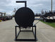 BBQ Smoker 250 Gallon Reverse Flow Patio BBQ Cooker Left side picture 