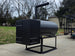 BBQ Smoker 250 Gallon Reverse Flow Patio BBQ Cooker Back left angle picture 