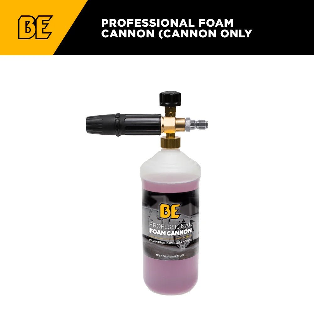 BE 85.490.047 Foam Cannon For Pressure Washer Includes High Foam Auto Wash Soap - SLE Equipment - 2