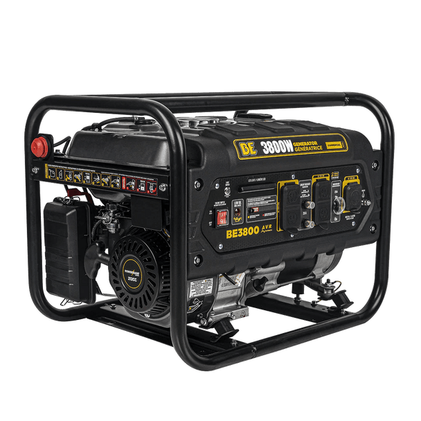 BE BE3800 Inverter Generator - 3800 Max Watts, 3000 Running Watts, PowerEase Engine - SLE Equipment - 1