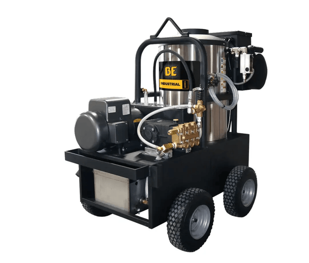 BE 15-530 Hot Water Pressure Washer - 3000 PSI, 5.0 GPM, Baldor Electric Motor