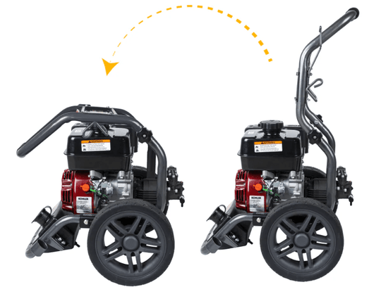 BE 3465KX Gas Pressure Washer 3400 PSI 2.5 GPM Kohler 196cc Engine - Cold Water