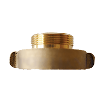 BE 50.015.007 Reducing Adapter - 2" FNPSH x 1.5" MNPSH, Brass/Aluminum Construction