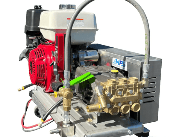 BE 643HD Hot Water Pressure Washer - 3000 PSI, 4.0 GPM, Honda GX390 Engine