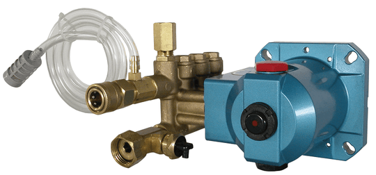 BE 85.119.030B Boxed CAT Triplex Pump 4DNX27GSI | 3000 PSI 2.7 GPM | 3/4" Horizontal Shaft