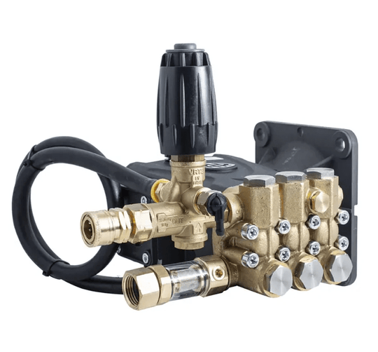 BE 85.129.033B Boxed AR Triplex Pump RRA4G35E | 3500 PSI 4.0 GPM | 1-1/8" Electric Shaft