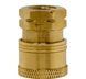 BE 85.300.102BEP | 1/4" FNPT Quick Connect Coupler (Brass) - Pressure Washer Fitting