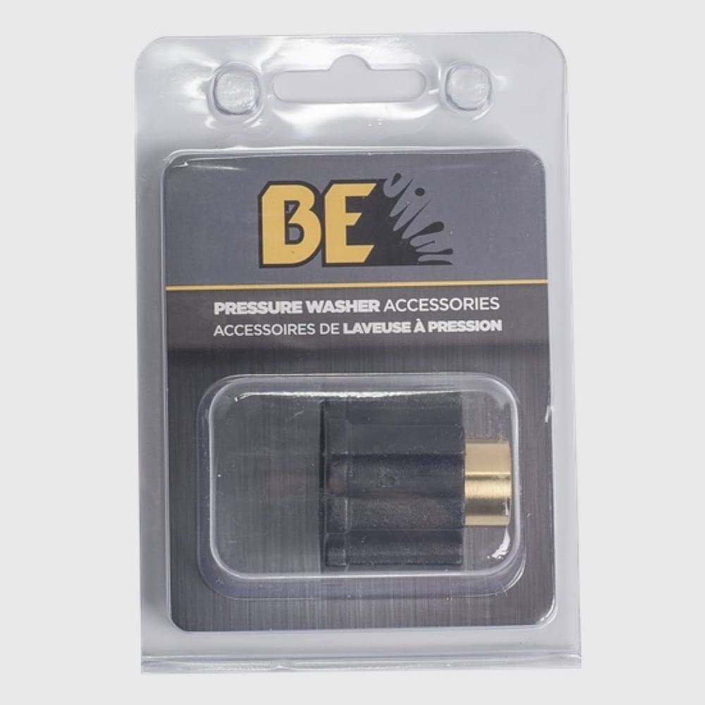 BE 85.300.124BEP | M22 Female x 1/4" FNPT Screw-Type Coupler