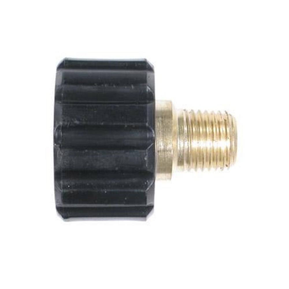 BE 85.300.136BEP | M22 Female x 3/8" MNPT Screw-Type Adapter