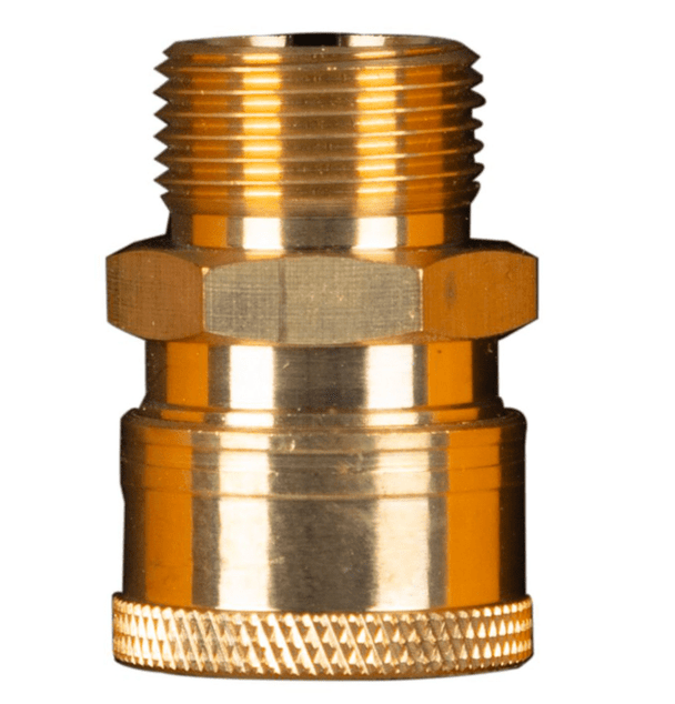 BE 85.300.143BEP | M22 Male to 3/8" Female Quick-Connect Coupler