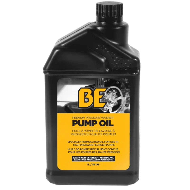 BE 85.490.000 | 1L Pressure Washer Pump Oil (Non-Detergent 30W)