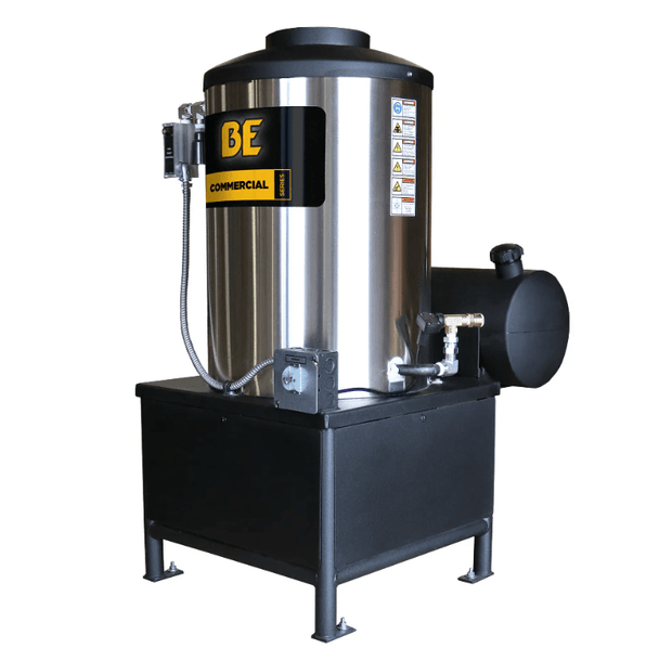 BE 99012V Hot Water Pressure Washer - 5000 PSI, 10.0 GPM, SDC Diesel Burner Engine