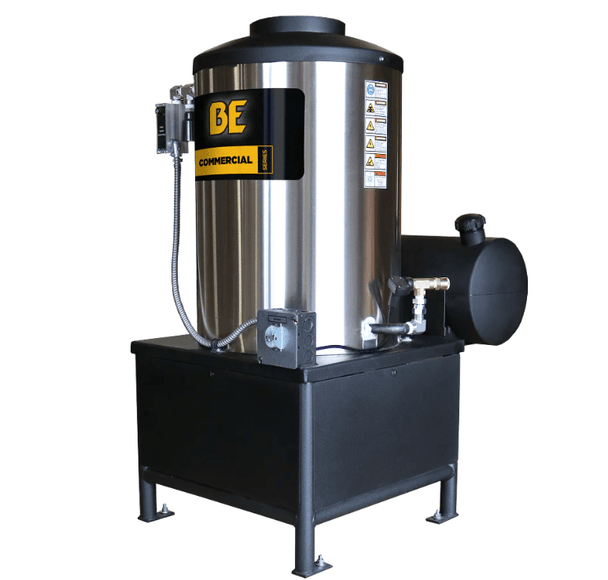 BE 99115V Hot Water Pressure Washer - 4000 PSI, 10.0 GPM, Beckett Diesel Burner Engine