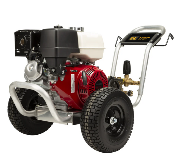 BE B3213HABCS Gas Pressure Washer 3200 PSI 4.0 GPM 389cc Honda Cold Water