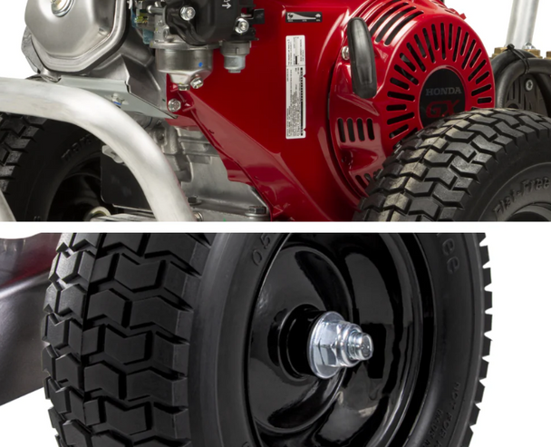 BE B3213HABCS Gas Pressure Washer 3200 PSI 4.0 GPM 389cc Honda Cold Water