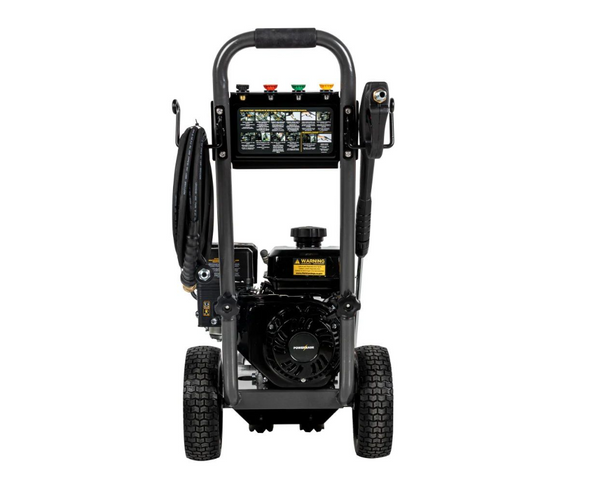 BE B3475PX Gas Pressure Washer 3400 PSI 2.5 GPM Powerease 225cc Engine - Cold Water