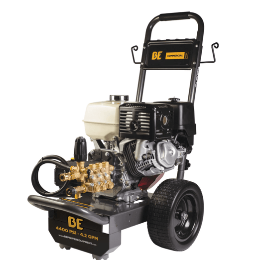 BE B4213HGS 4200 PSI Pressure Washer - 4.0 GPM - Honda GX390 Engine - Cold Water