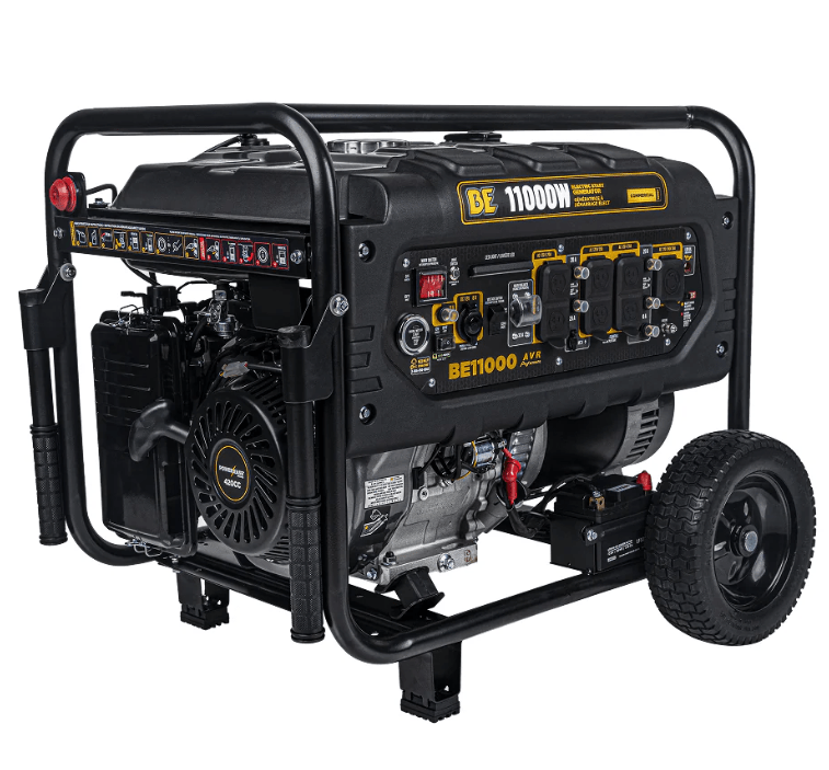BE BE11000 Portable Generator - 11000 Max Watts, 7200 Running Watts, PowerEase Engine