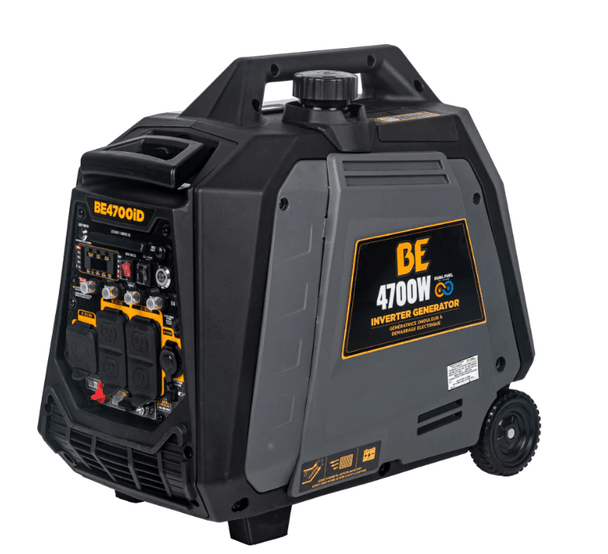 BE BE4700ID Inverter Generator - 4700 Max Watts, 3800 Running Watts, PowerEase Engine