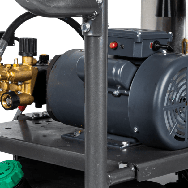 BE HW152EA Hot Water Pressure Washer - 1500 PSI, 2.0 GPM, TechTop Electric Motor