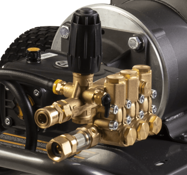 BE HW205EBA Hot Water Pressure Washer - 2000 PSI, 1.5 GPM, Baldor Electric Motor