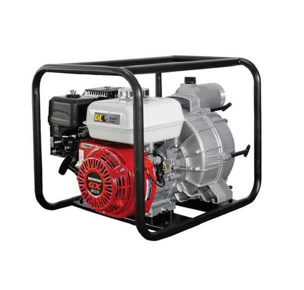 BE TP-2065HT 2" Trash Pump - 158 GPM, Honda GX200 Engine, Handles 1" Solids