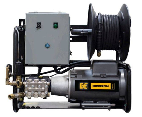 BE X-2050FW1A Electric Pressure Washer 2000 PSI 5.0 GPM 5.0 HP Baldor Wall Mount
