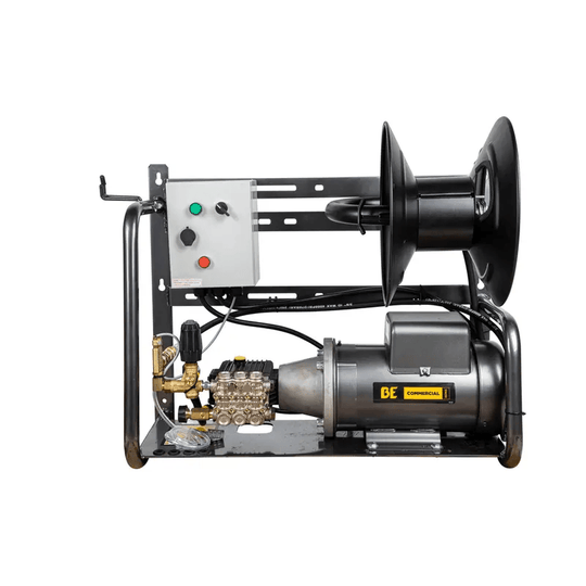BE X-2050FW3GENHT2 Electric Pressure Washer 2000 PSI 5.0 GPM 5.0 HP 3-Phase Wall Mount Cold Water