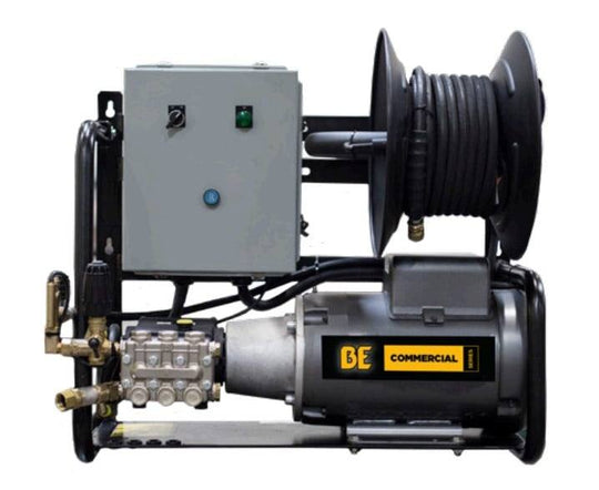 BE X-2775FW3GENHT2 Electric Pressure Washer 2700 PSI 4.0 GPM 7.5 HP 3-Phase Wall Mount Cold Water