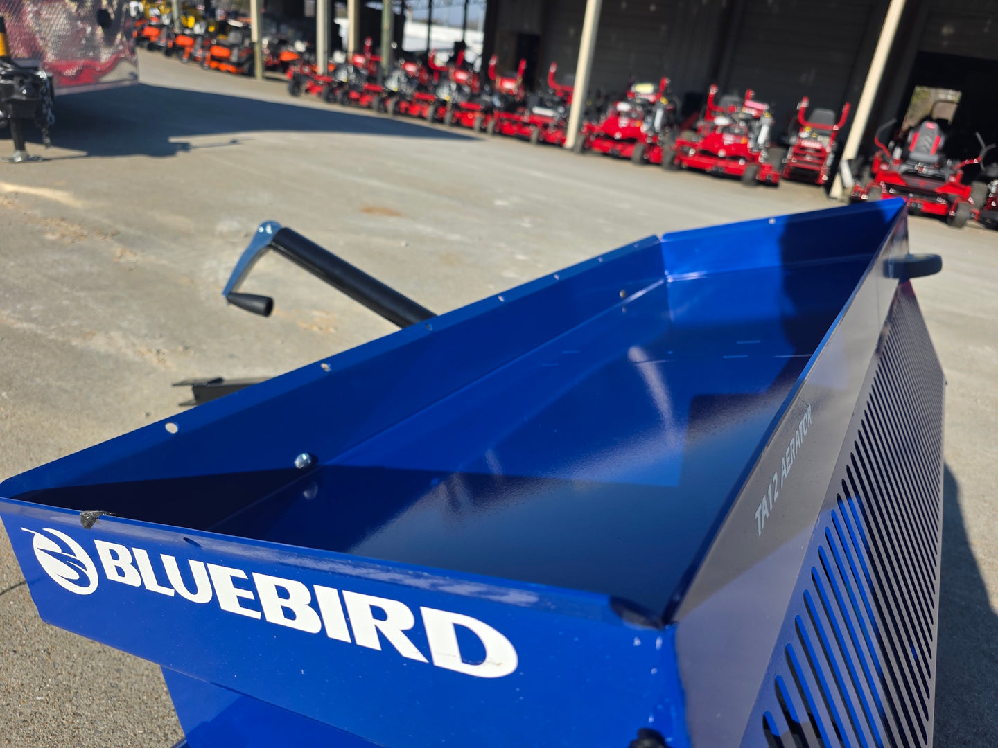 Bluebird 48'' Tow Behind Aerator TA12 top view picture 