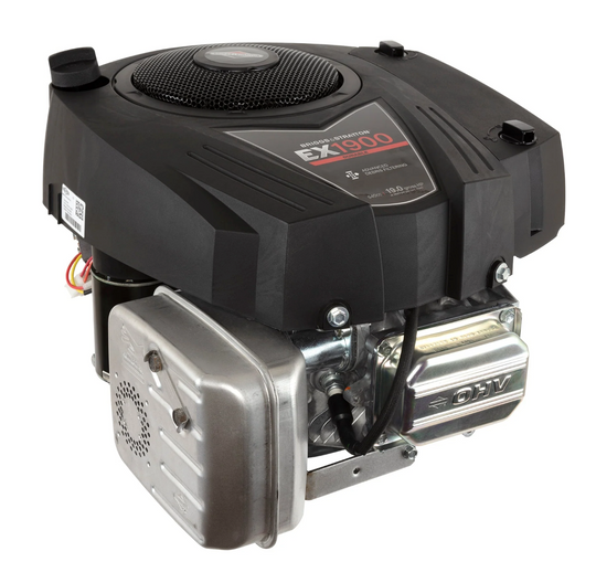 Briggs & Stratton 33S877-0019-G1 Professional Series 19 HP 540cc Vertical Shaft Engine, Motor View. 