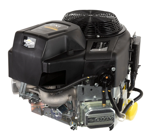 Briggs & Stratton 44T977-0011-G1 Commercial Series 25 HP 724cc Vertical Shaft Engine, Front View. 