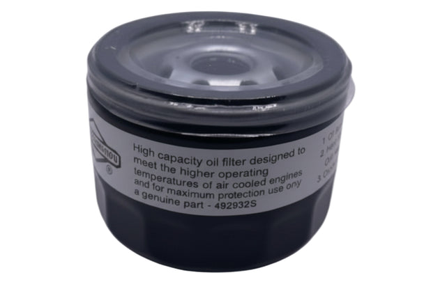 Briggs & Stratton 492932S Premium OEM Oil Filter - SLE Equipment - 1