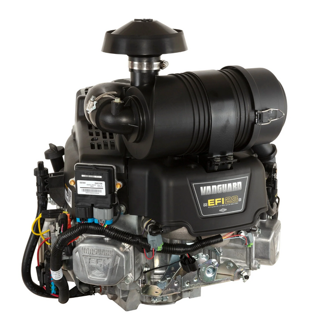Briggs & Stratton 49E877-0034-Z1 Vanguard 28 HP 810cc Vertical Shaft Engine,Side View. 