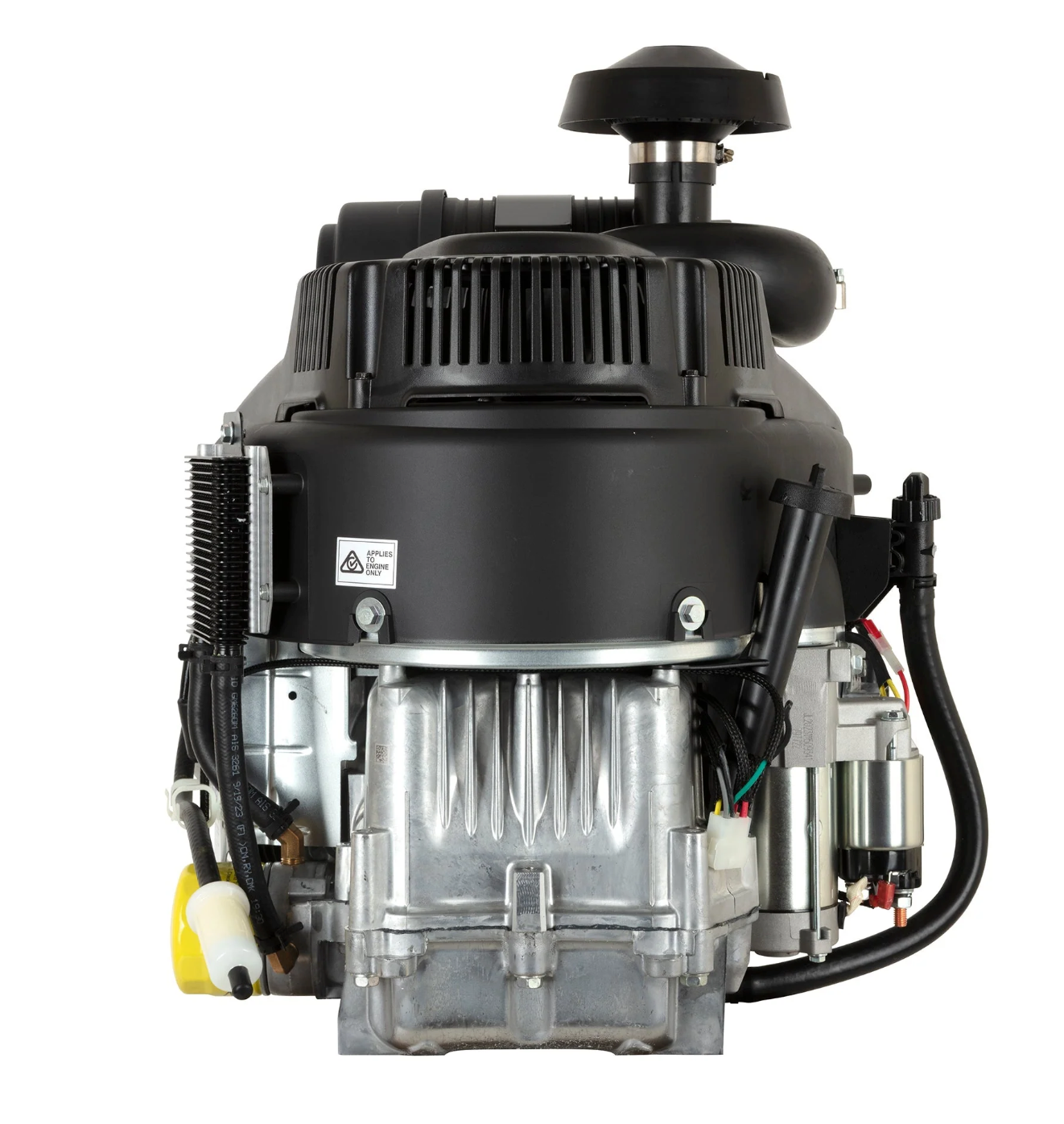 Briggs & Stratton 49R977-0029-Z1 Vanguard 26 HP 810cc Vertical Shaft Engine, Back View. 