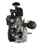 Briggs & Stratton 61G277-0035-J1 Vanguard EFI 40 HP 993cc Horizontal Shaft Engine, Side View. 