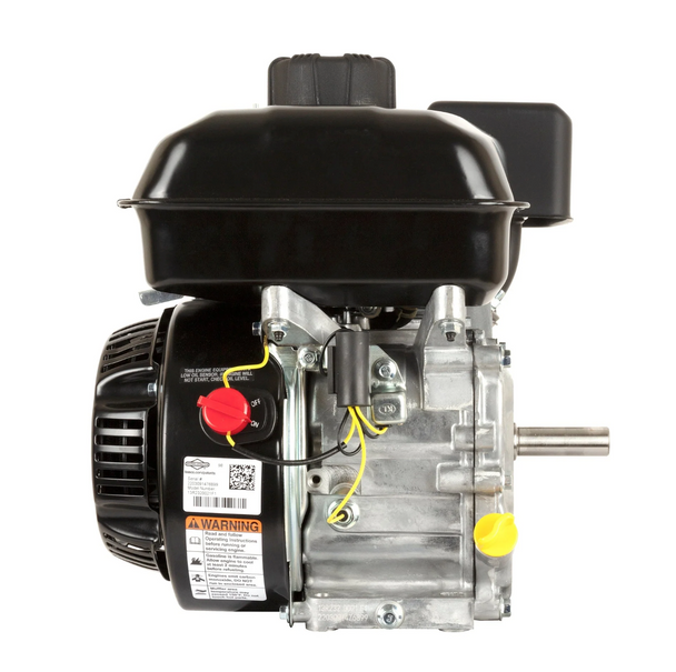 Briggs &amp; Stratton 13R232-0021-F1 9.5 GT 208cc Horizontal Shaft Engine. Back View. 