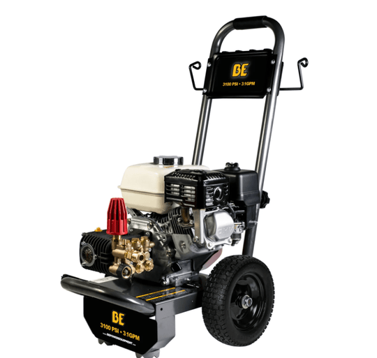BE B3165HC Gas Cold Water Pressure Washer 3100 PSI 3.1 GPM Honda GX200 - SLE Equipment - 1