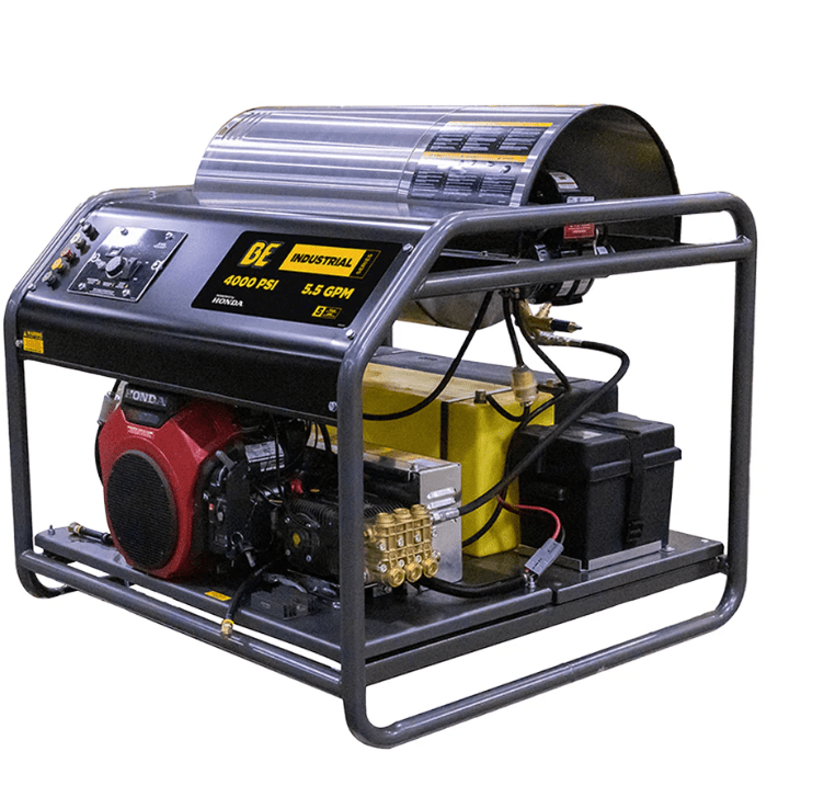BE Z5535GPBDH Hot Water Pressure Washer 3500 PSI 5.2 GPM Honda GX690 Engine - SLE Equipment - 1