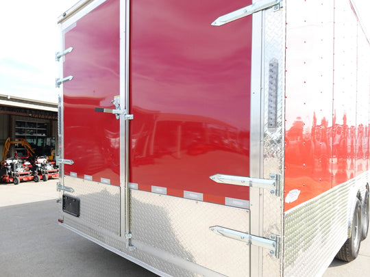 8.5x24 V - Nose Enclosed Trailer with Electrical Package (2) 7,000lb Axles - SLE Equipment - 6