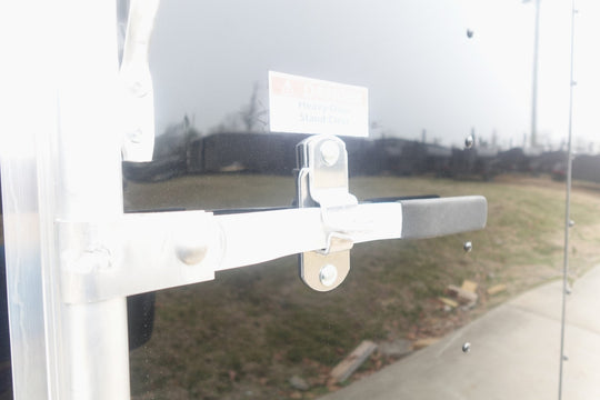 7x20 Black V - nose Hybrid Enclosed Trailer (2) 7K Axles - SLE Equipment - 19