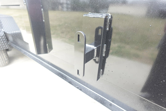 7x16 Gorilla Telescopic Gooseneck IBeam Dump Trailer 2ft Sides (2) 7K Axles - SLE Equipment - 13