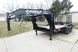 7x14 Gooseneck Equipment Trailer (2) 7K Axles with Stand - Up Ramps 14k Gvwr - SLE Equipment - 1