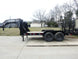 7x14 Gooseneck Equipment Trailer (2) 7K Axles with Stand - Up Ramps 14k Gvwr - SLE Equipment - 3