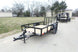 5x10 Utility Trailer Powder Coated Dovetail with gate 3500lb Axle - SLE Equipment - 4